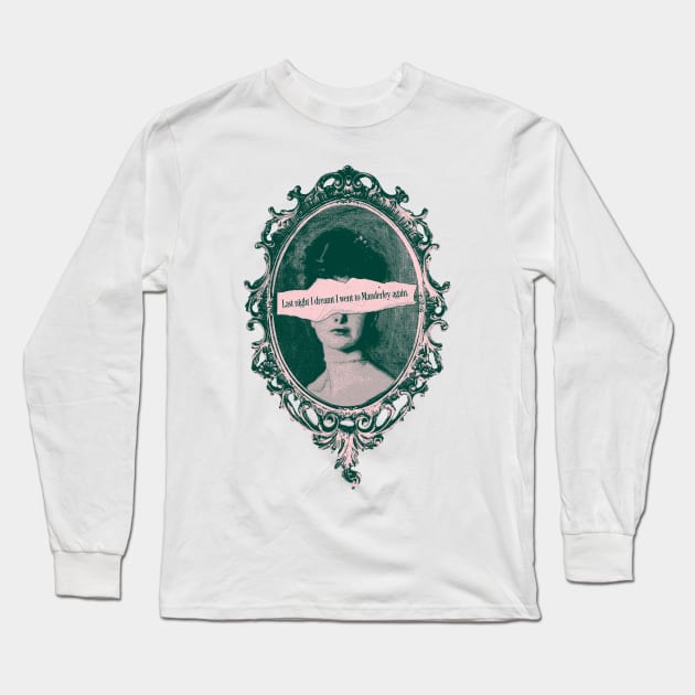 Rebecca Daphne Du Maurier Long Sleeve T-Shirt by FrozenCharlotte